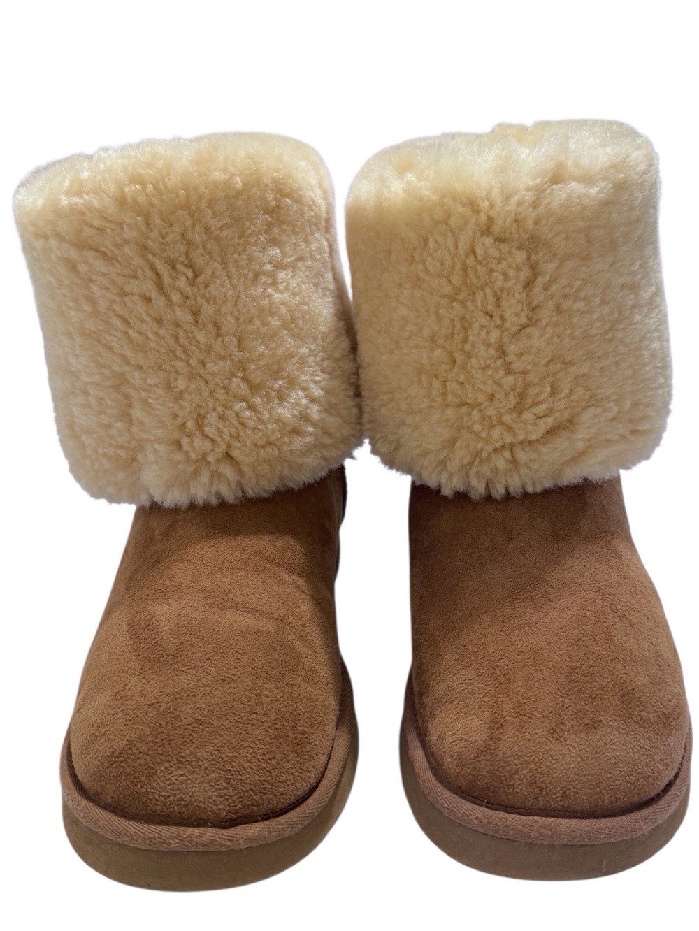 Ugg Boots Classic Tall Leather Suede Boot in Tan Size 10